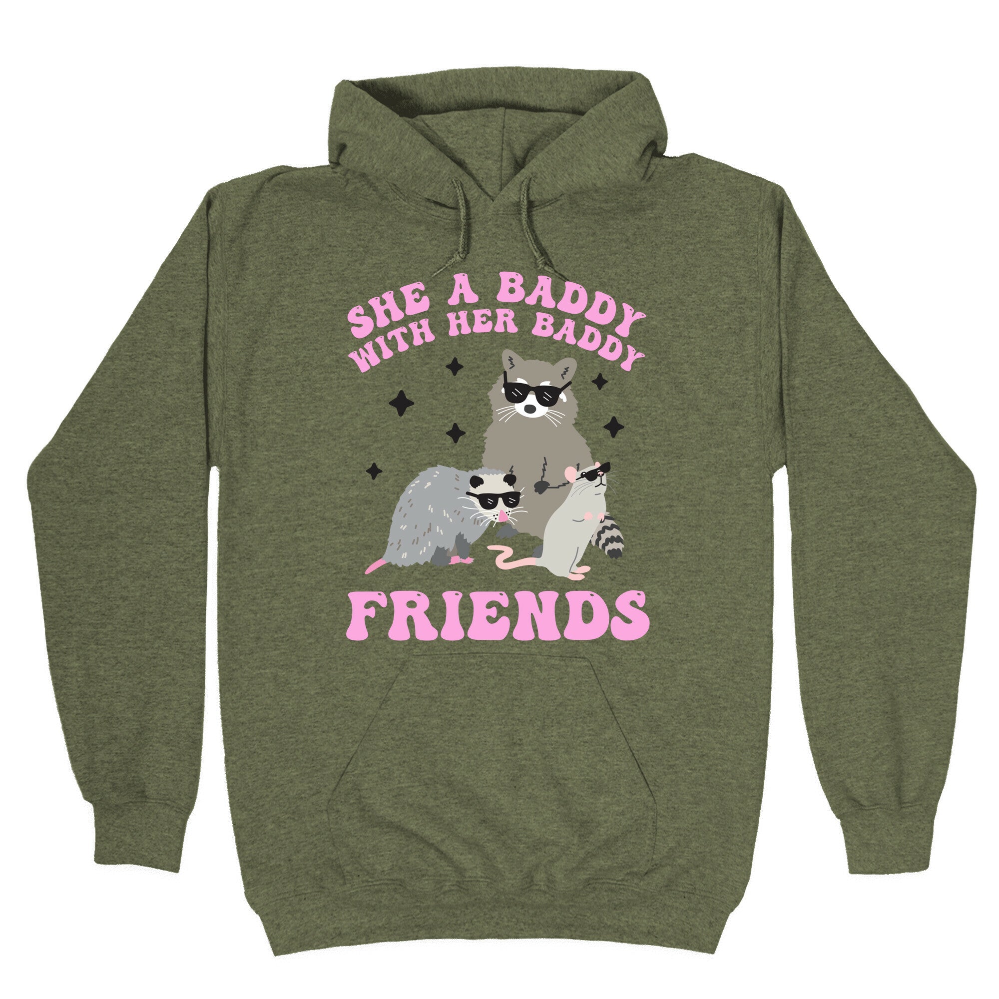 She A Baddy With Her Baddy Friends Friends Hoodie