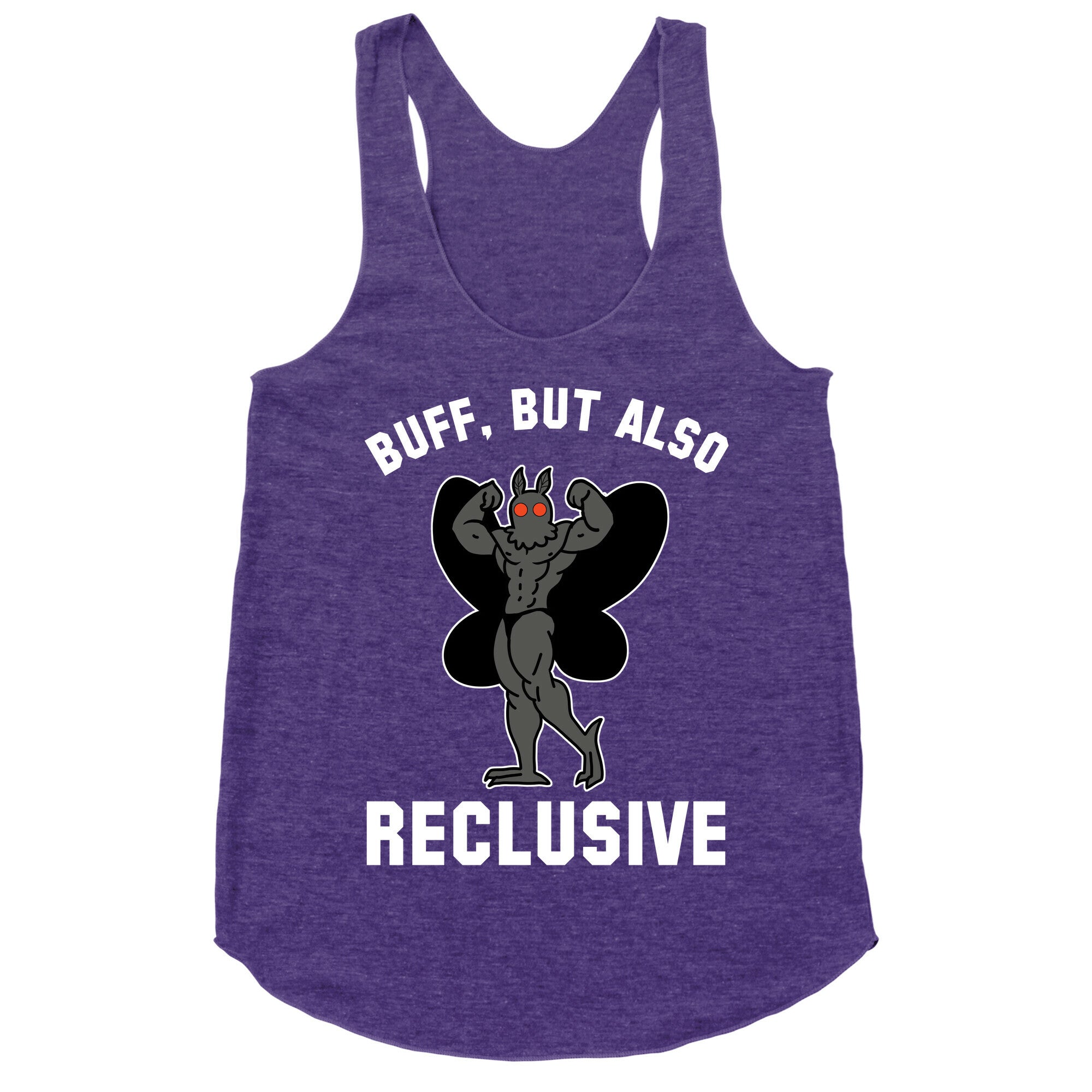 Buff, But Also Reclusive Racerback Tank