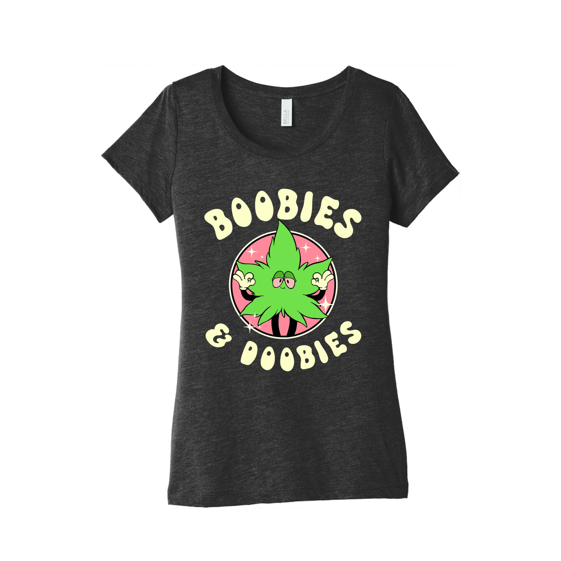 Boobies & Doobies Women's Triblend Tee