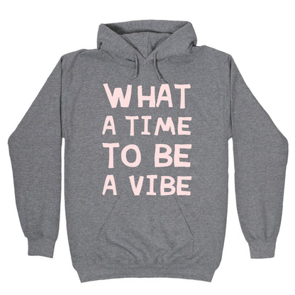 What A Time To Be A Vibe Hoodie