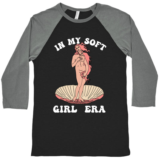 In My Soft Girl Era  Baseball Tee