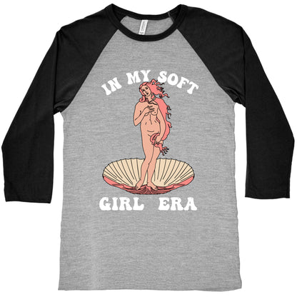 In My Soft Girl Era  Baseball Tee