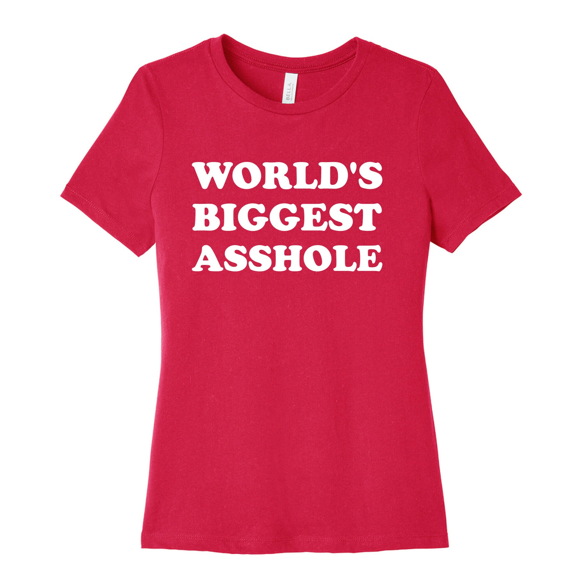 World's Biggest Asshole Women's Cotton Tee