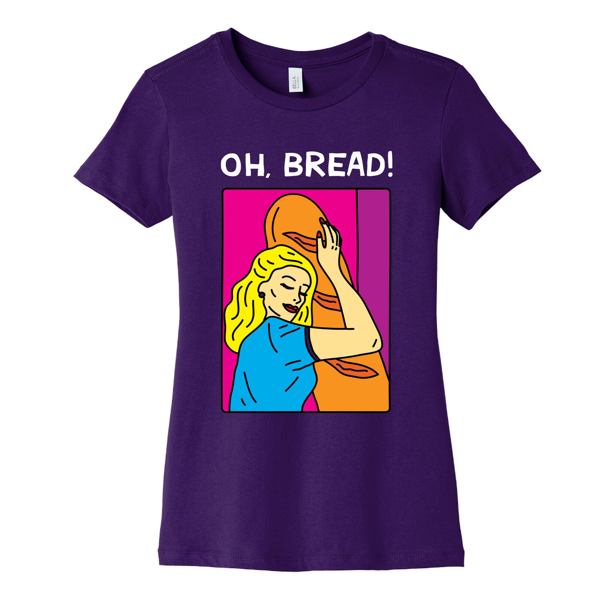 A Bread Love Story Comic  Women's Cotton Tee