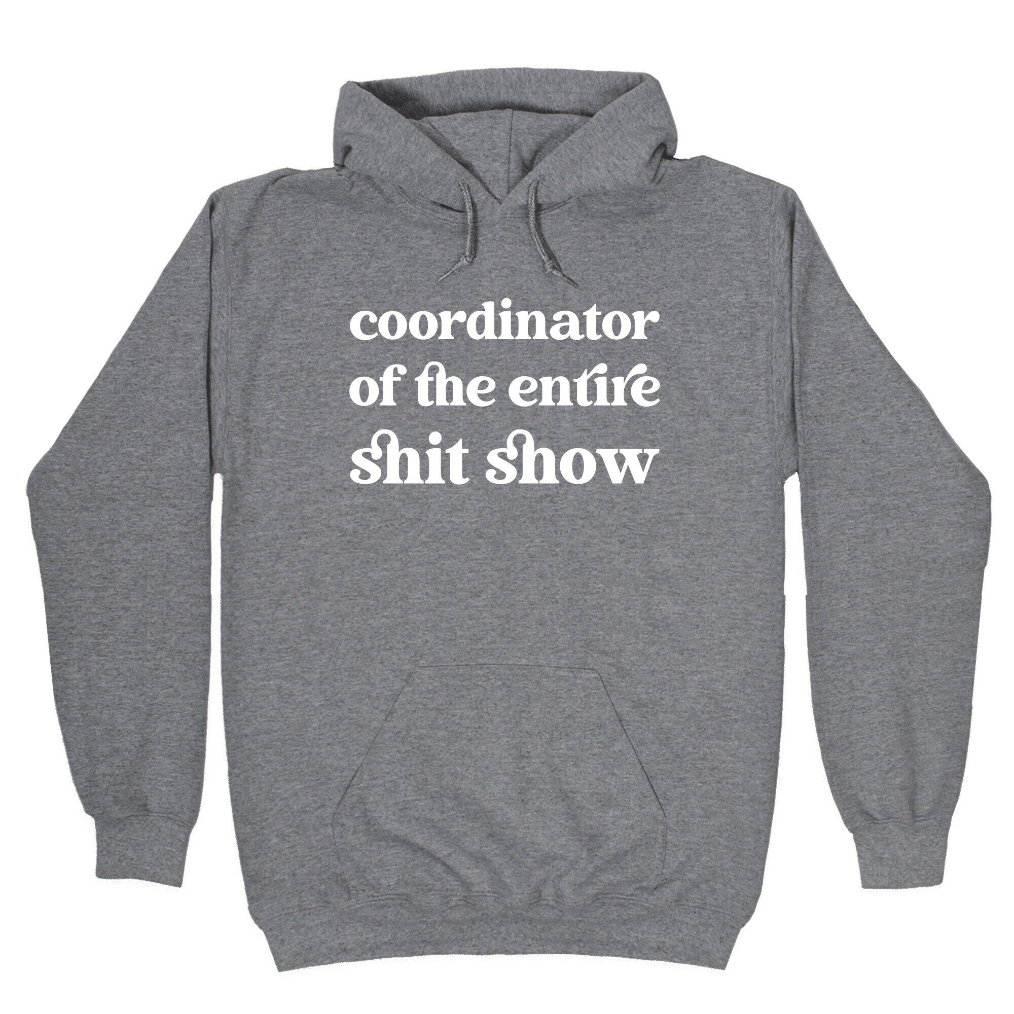 Coordinator Of The Entire Shit Show Hoodie