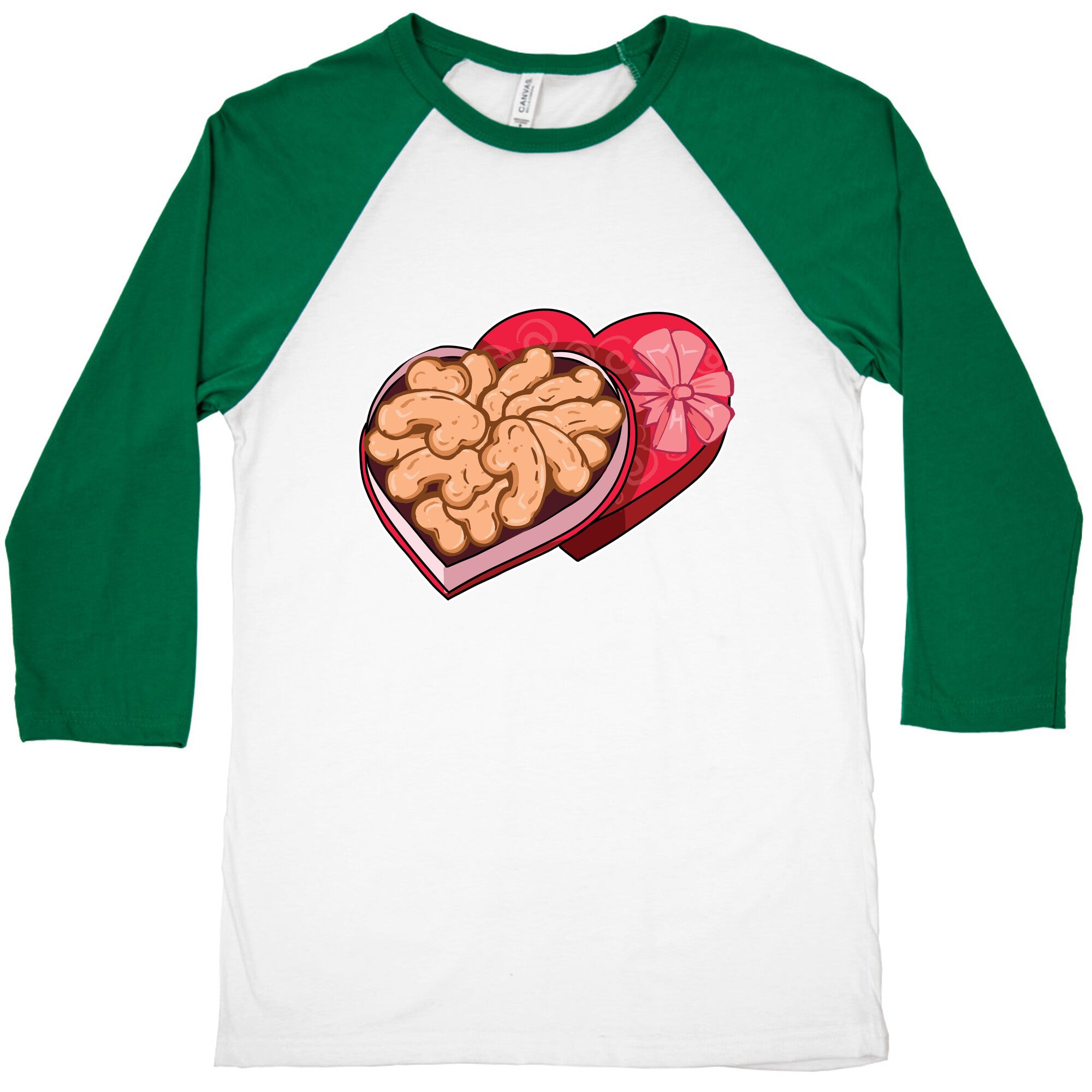 Valentine's Peen Cookies (NSFW)  Baseball Tee