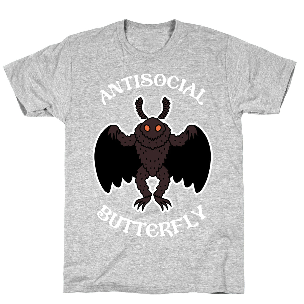 Antisocial Butterfly Mothman T-Shirt