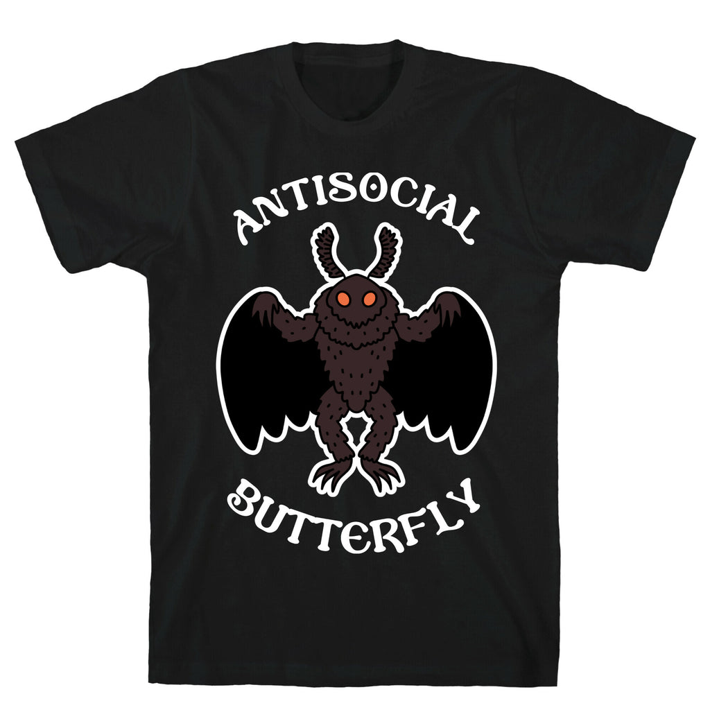 Antisocial Butterfly Mothman T-Shirt