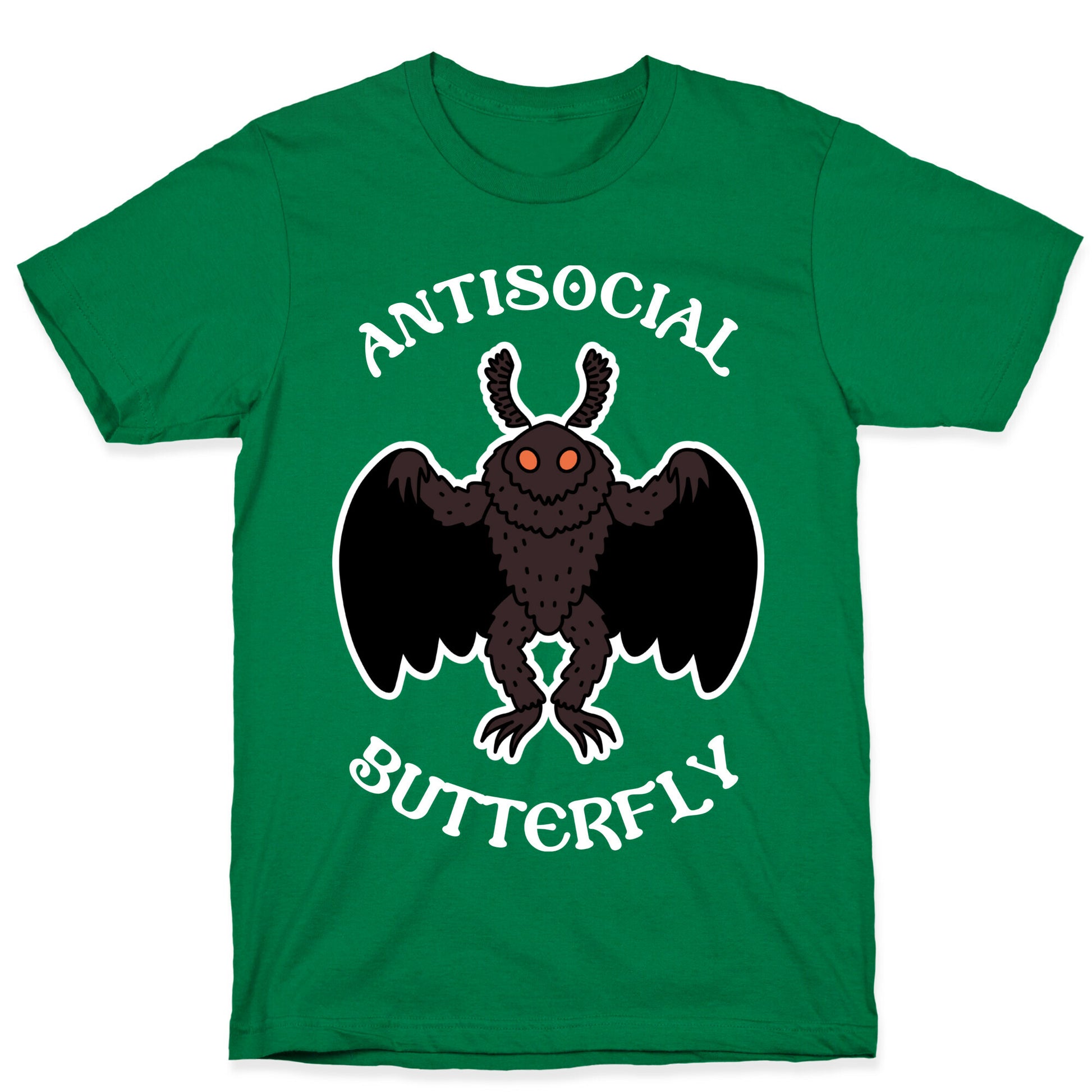 Antisocial Butterfly Mothman T-Shirt