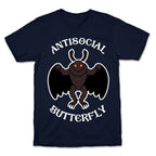 Antisocial Butterfly Mothman T-Shirt