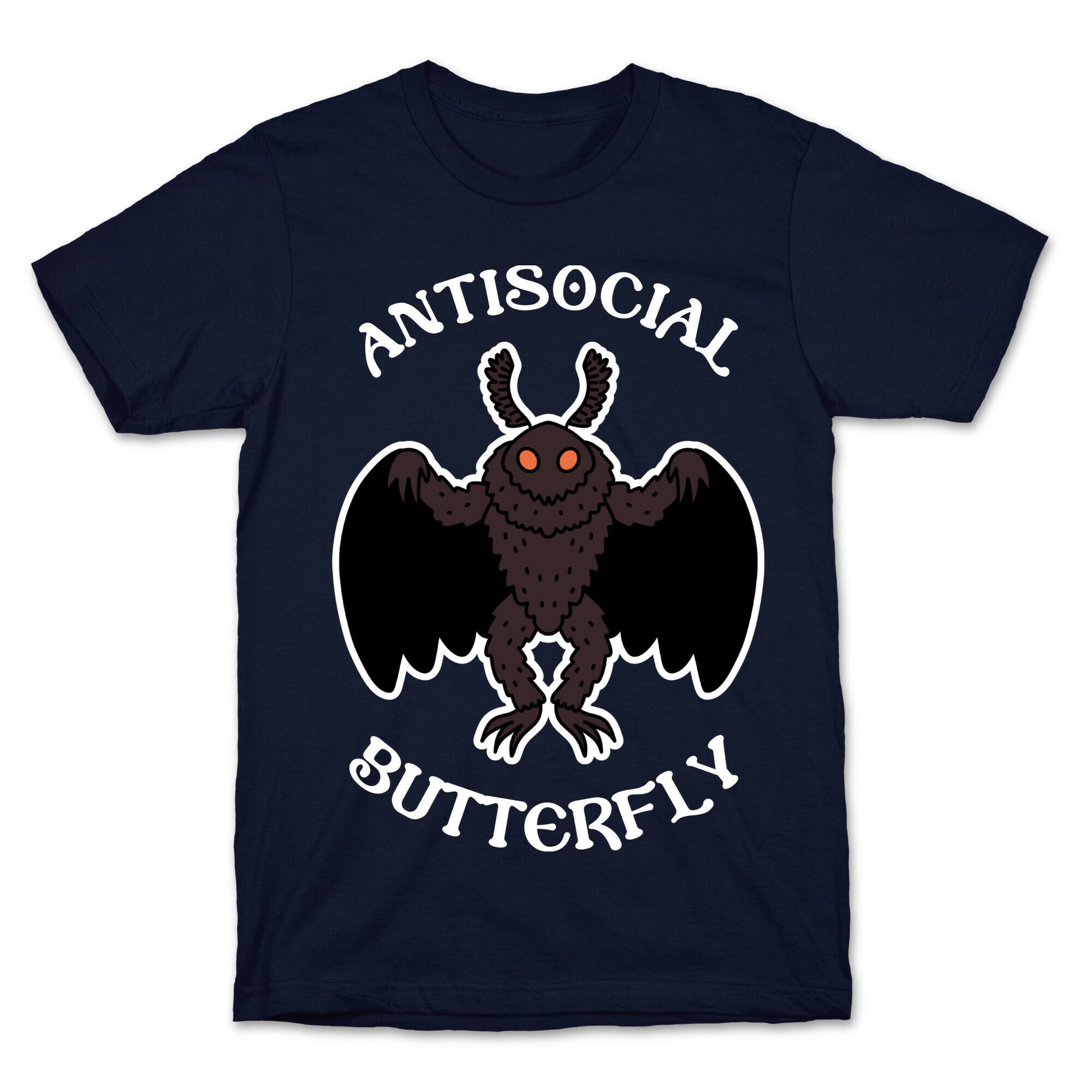 Antisocial Butterfly Mothman T-Shirt