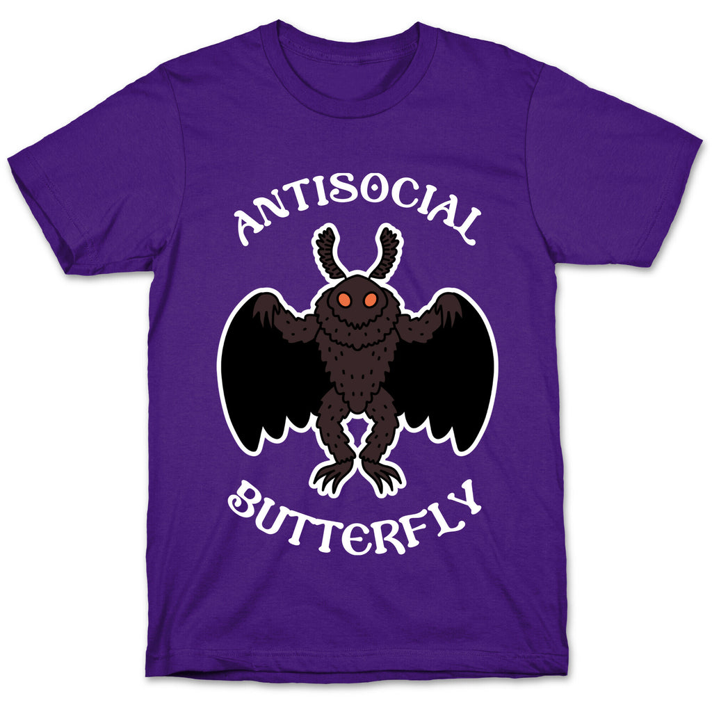 Antisocial Butterfly Mothman T-Shirt