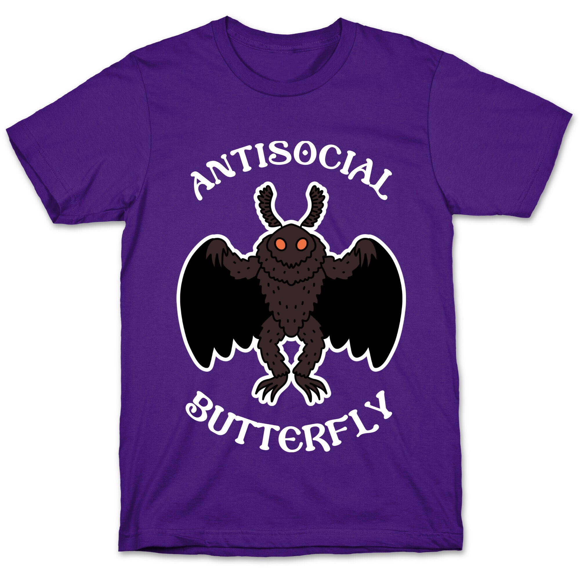 Antisocial Butterfly Mothman T-Shirt