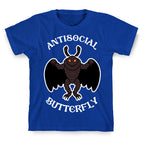 Antisocial Butterfly Mothman T-Shirt