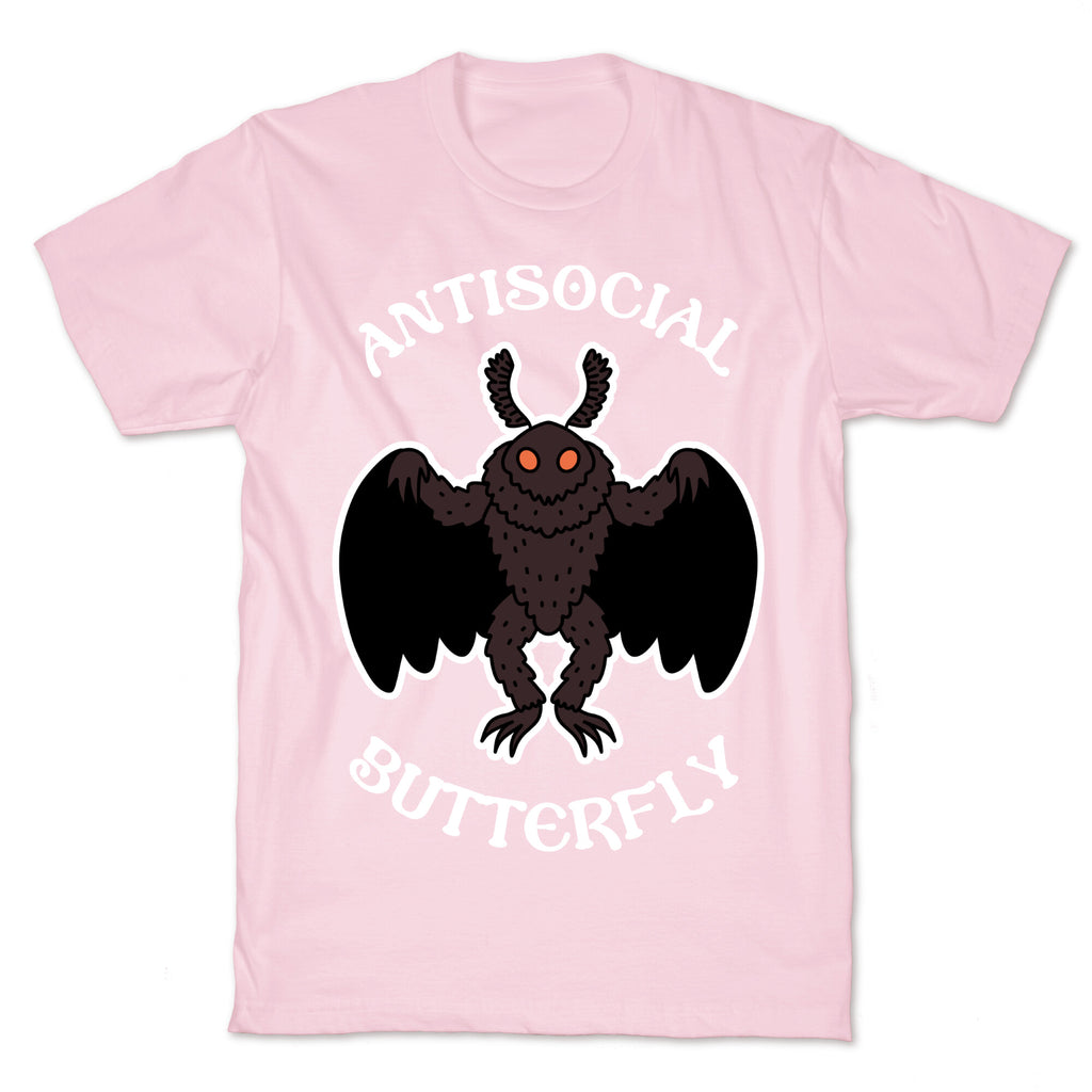 Antisocial Butterfly Mothman T-Shirt