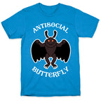 Antisocial Butterfly Mothman T-Shirt