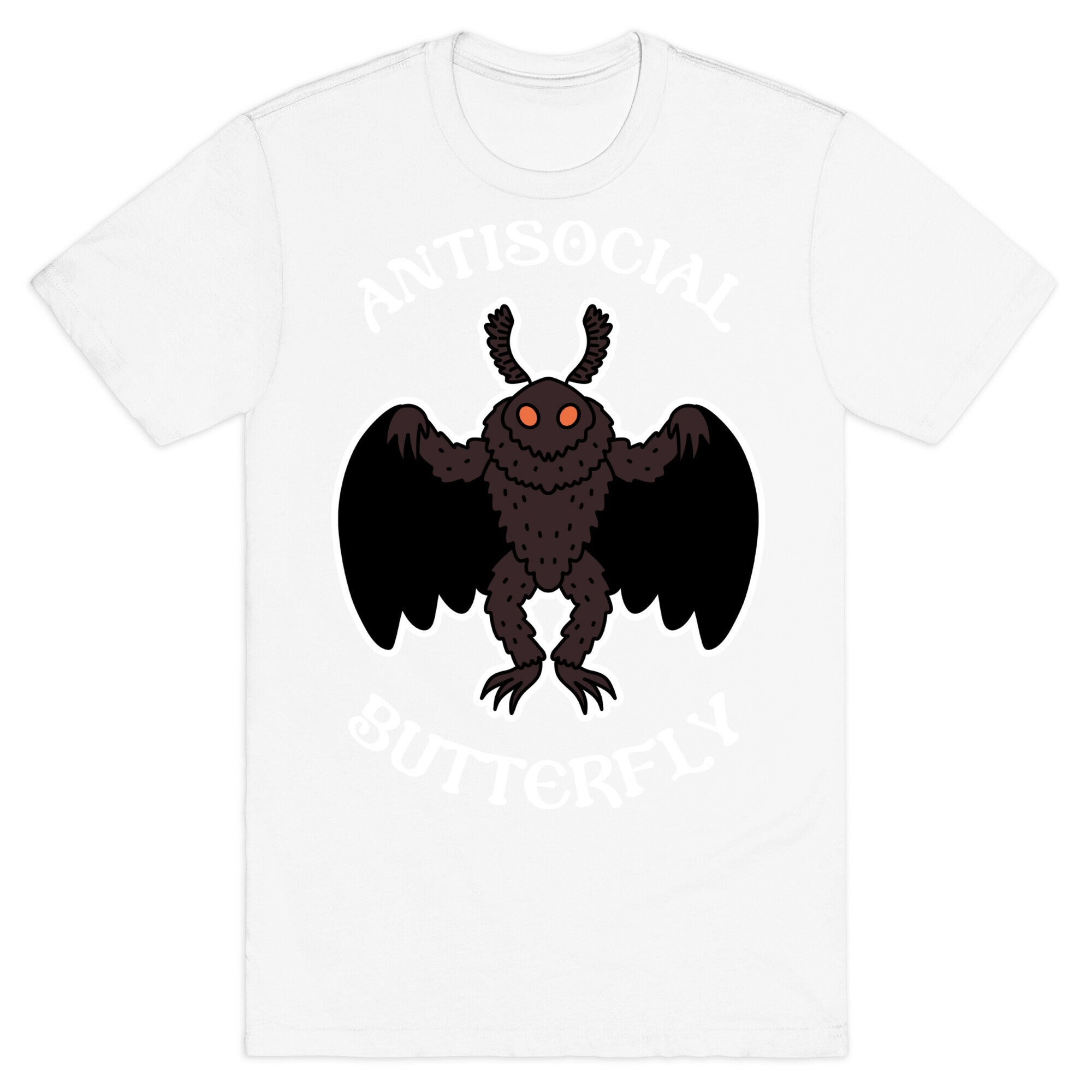 Antisocial Butterfly Mothman T-Shirt