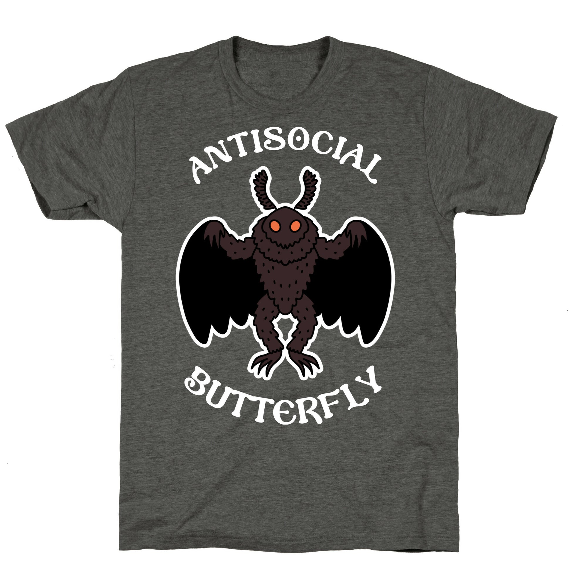 Antisocial Butterfly Mothman Unisex Triblend Tee