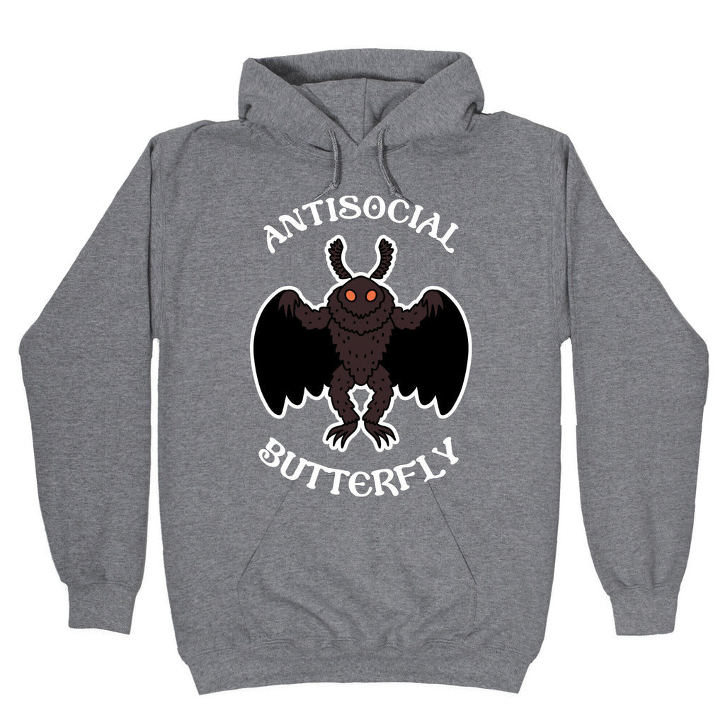Antisocial Butterfly Mothman Hoodie