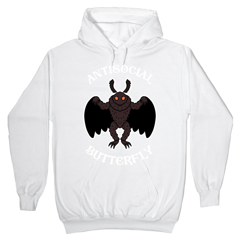 Antisocial Butterfly Mothman Hoodie