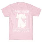 I Promise To Eat Your Face First Kitty T-Shirt
