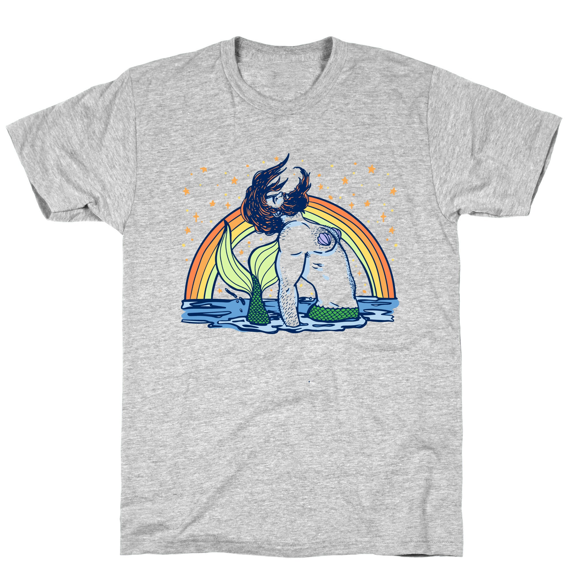 Rainbows And Mermen T-Shirt