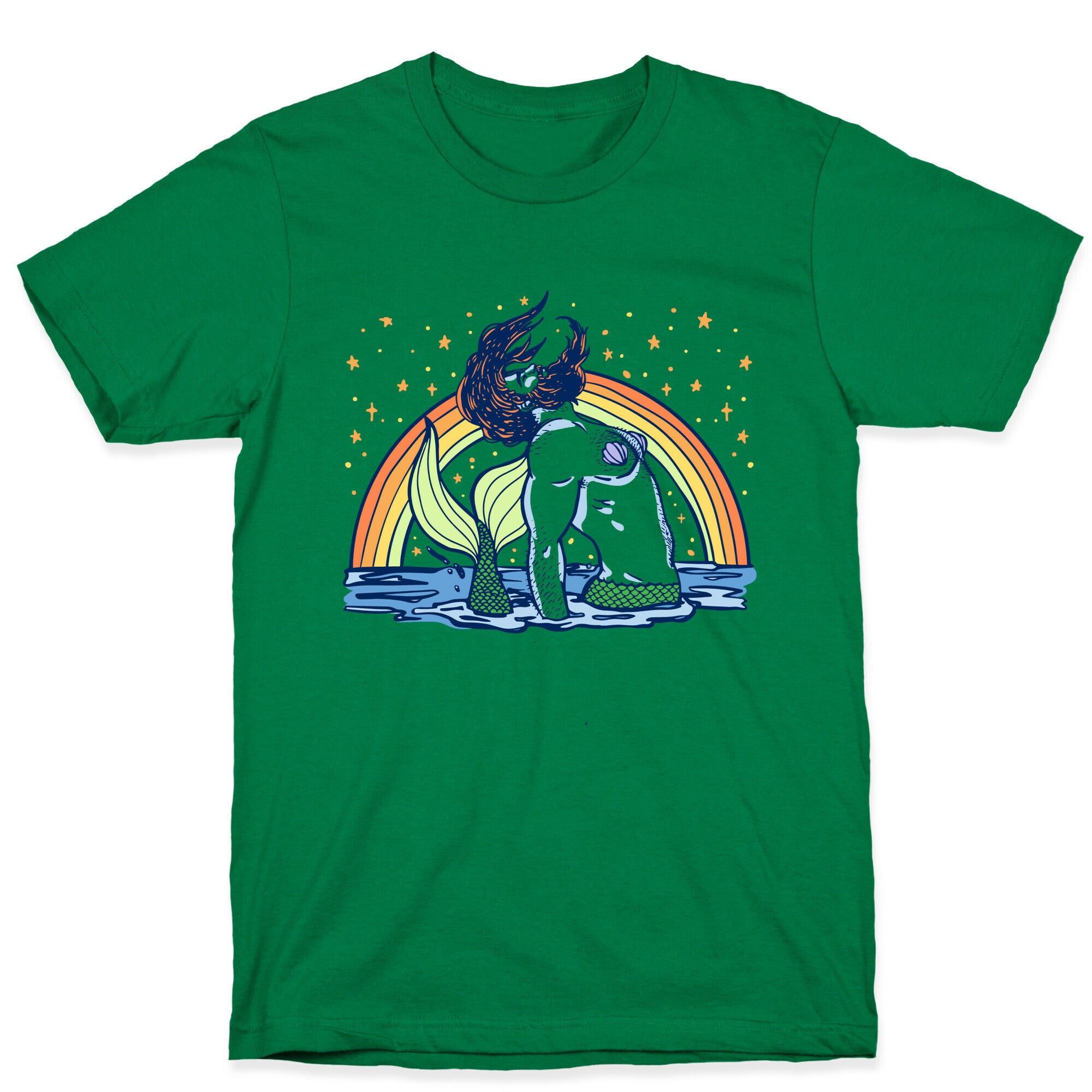 Rainbows And Mermen T-Shirt