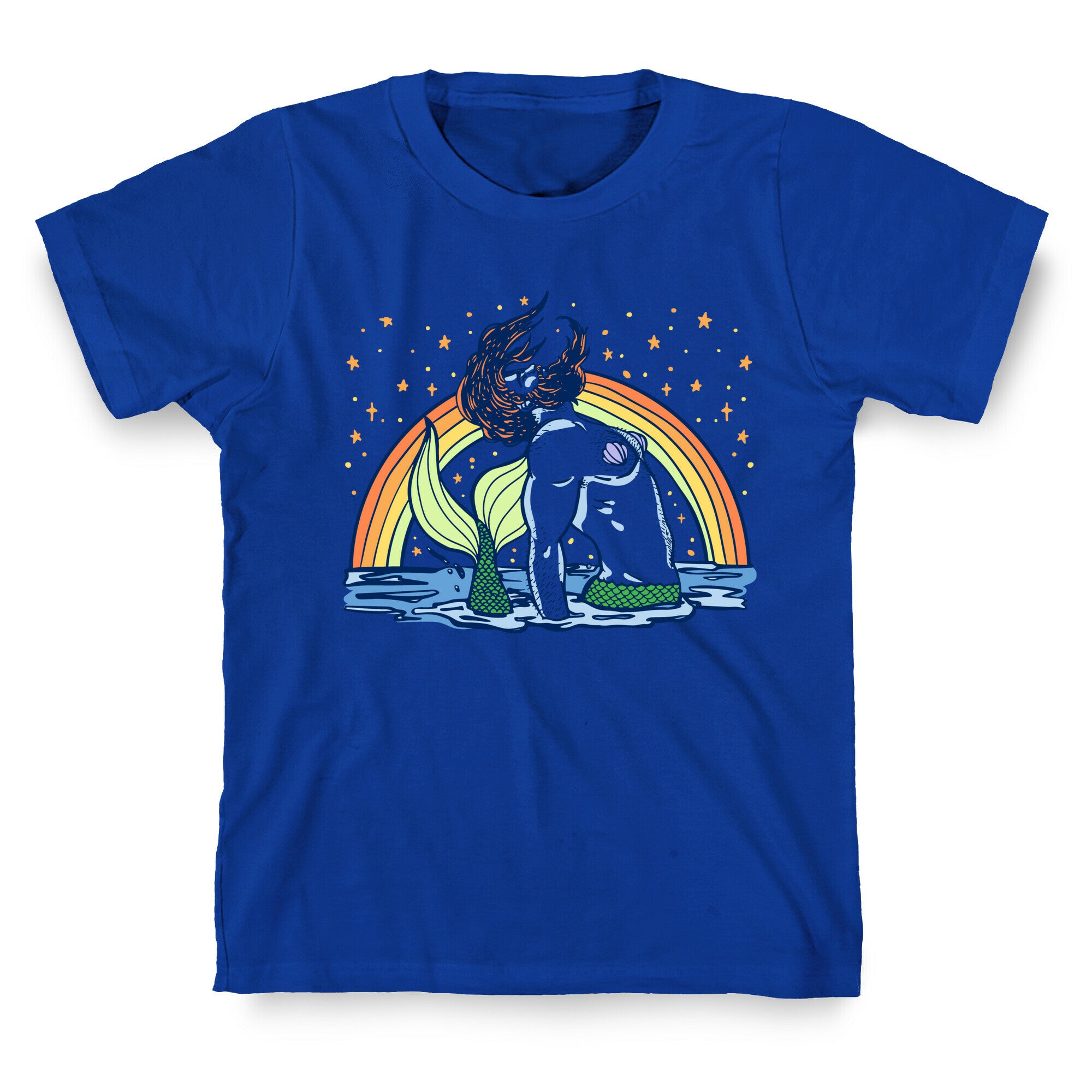Rainbows And Mermen T-Shirt