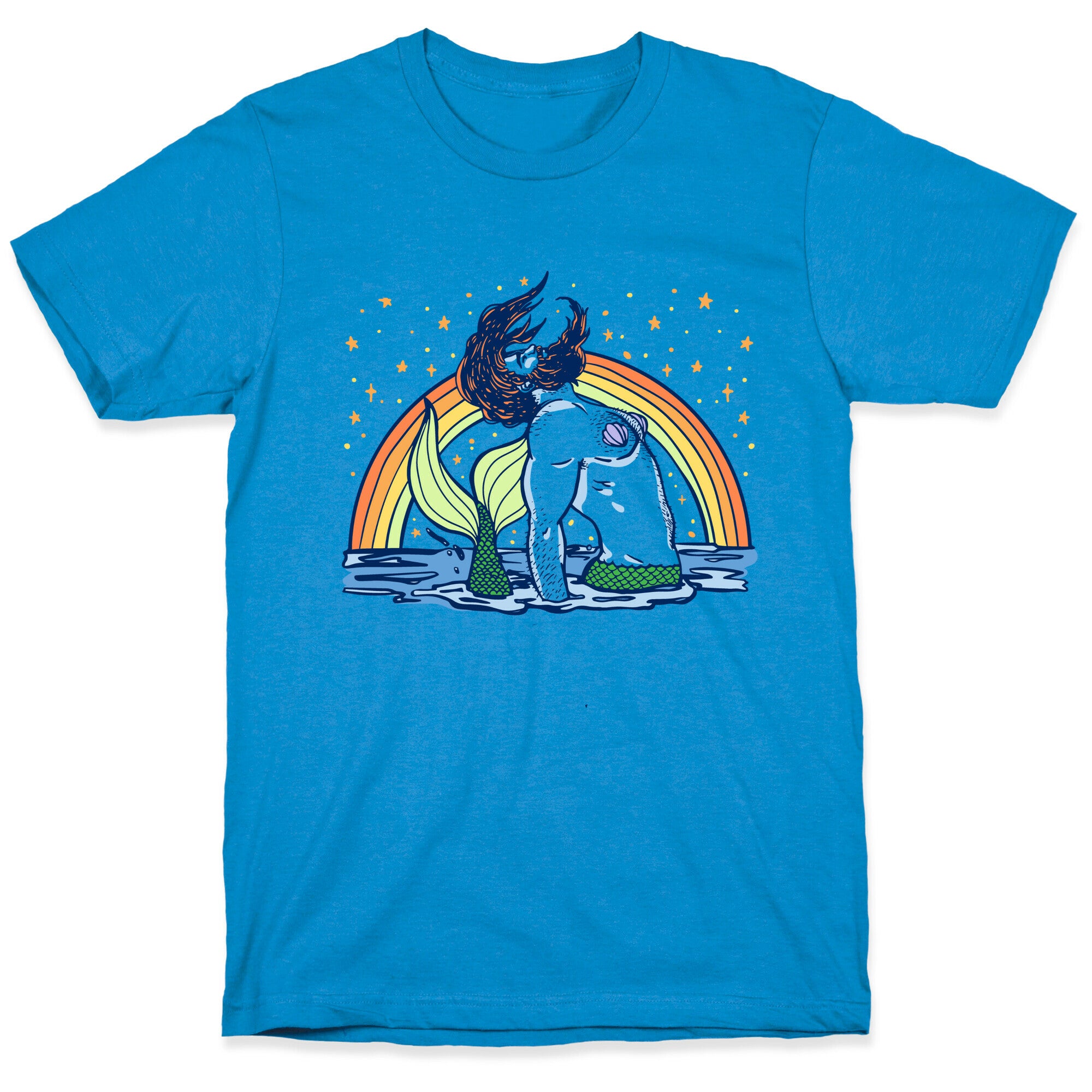 Rainbows And Mermen T-Shirt