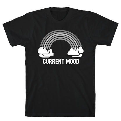 Current Mood Gray Rainbow T-Shirt