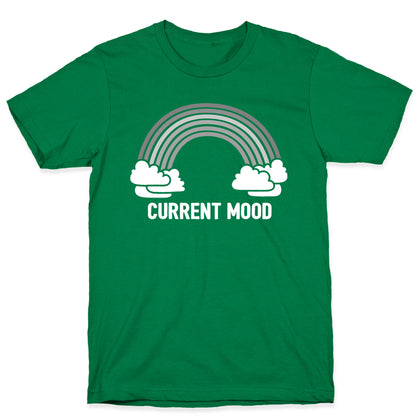 Current Mood Gray Rainbow T-Shirt