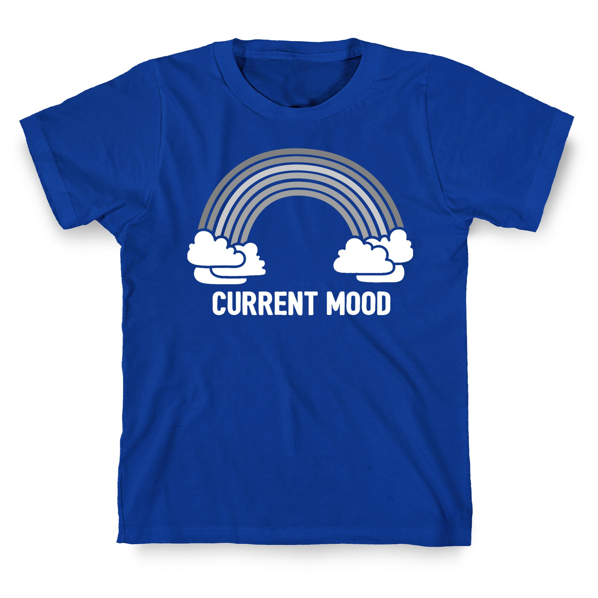 Current Mood Gray Rainbow T-Shirt