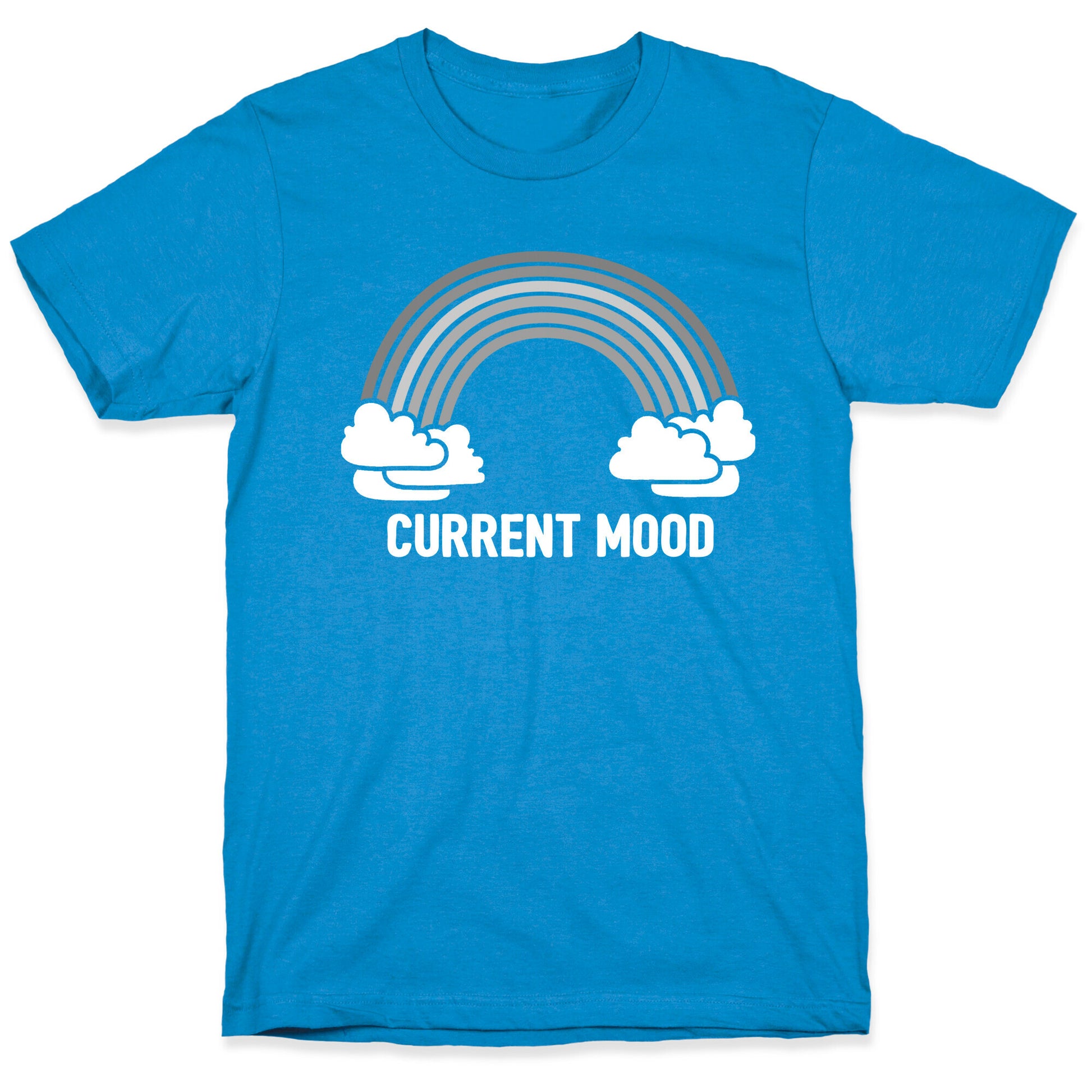 Current Mood Gray Rainbow T-Shirt