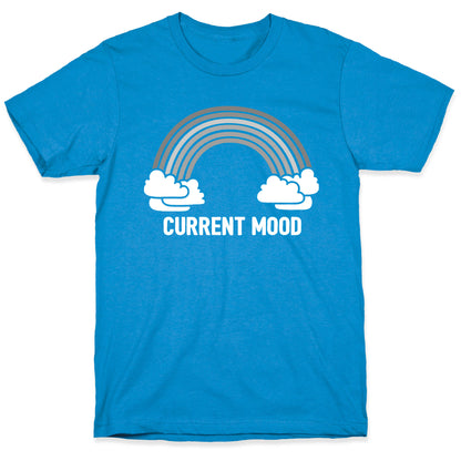 Current Mood Gray Rainbow T-Shirt