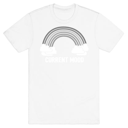 Current Mood Gray Rainbow T-Shirt