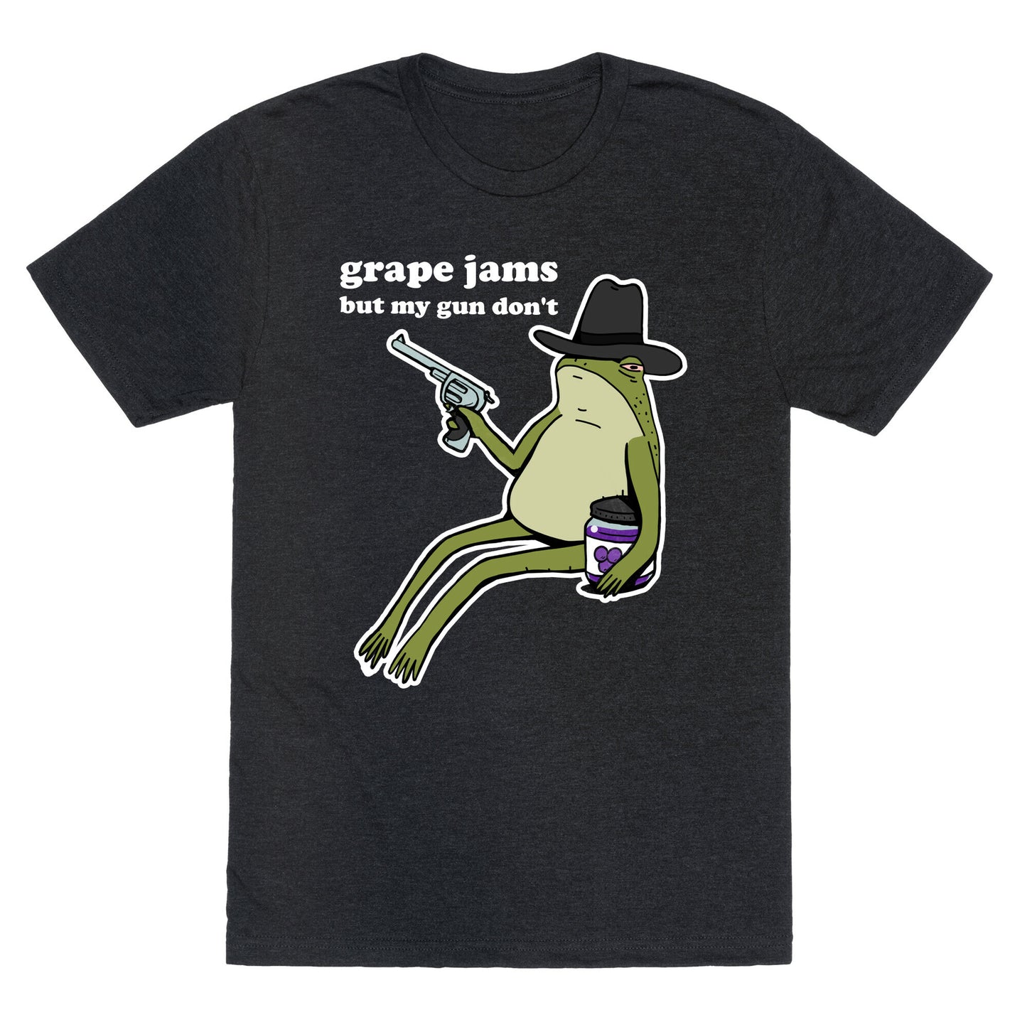 Grape Jams But My Gun Don't  Unisex Triblend Tee