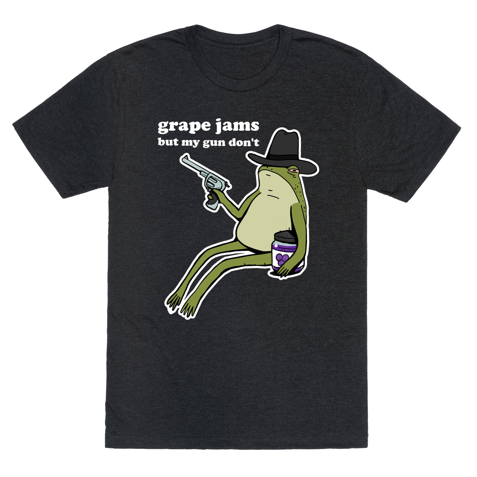 Grape Jams But My Gun Don't  Unisex Triblend Tee