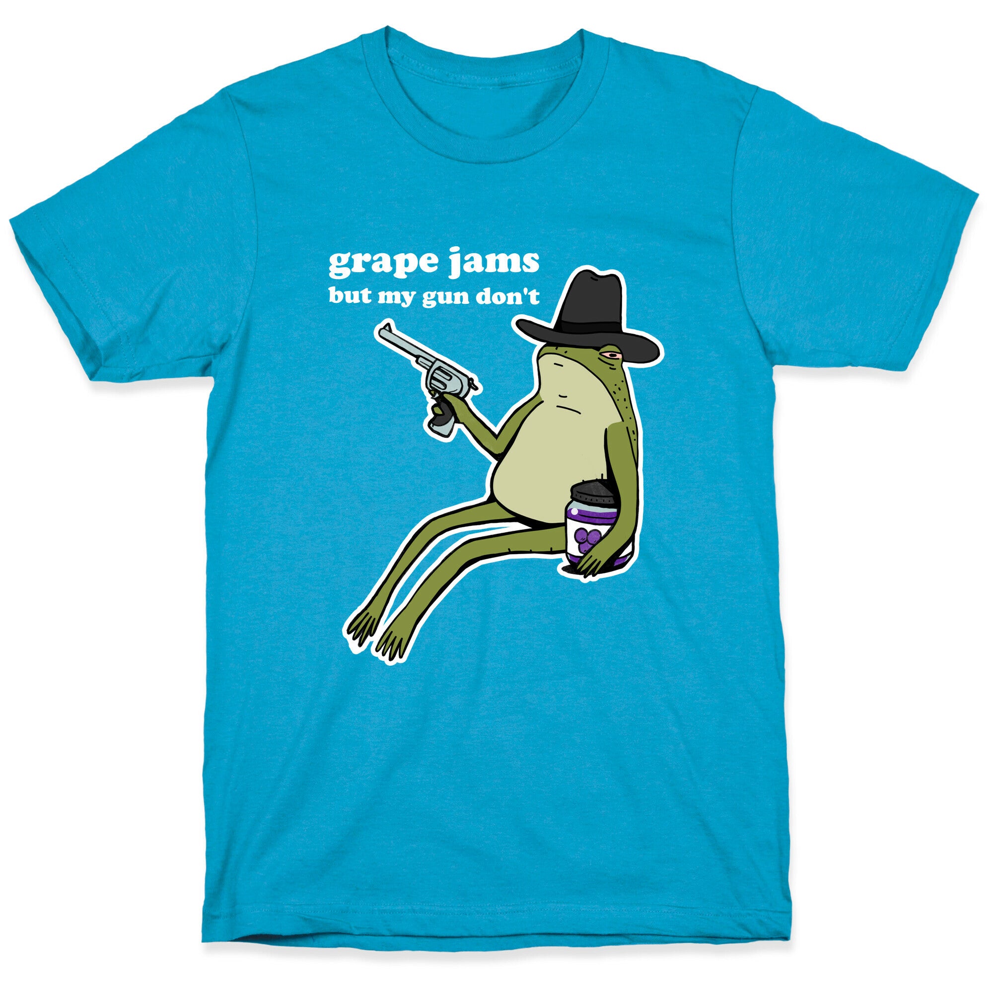 Grape Jams But My Gun Don't  Unisex Triblend Tee