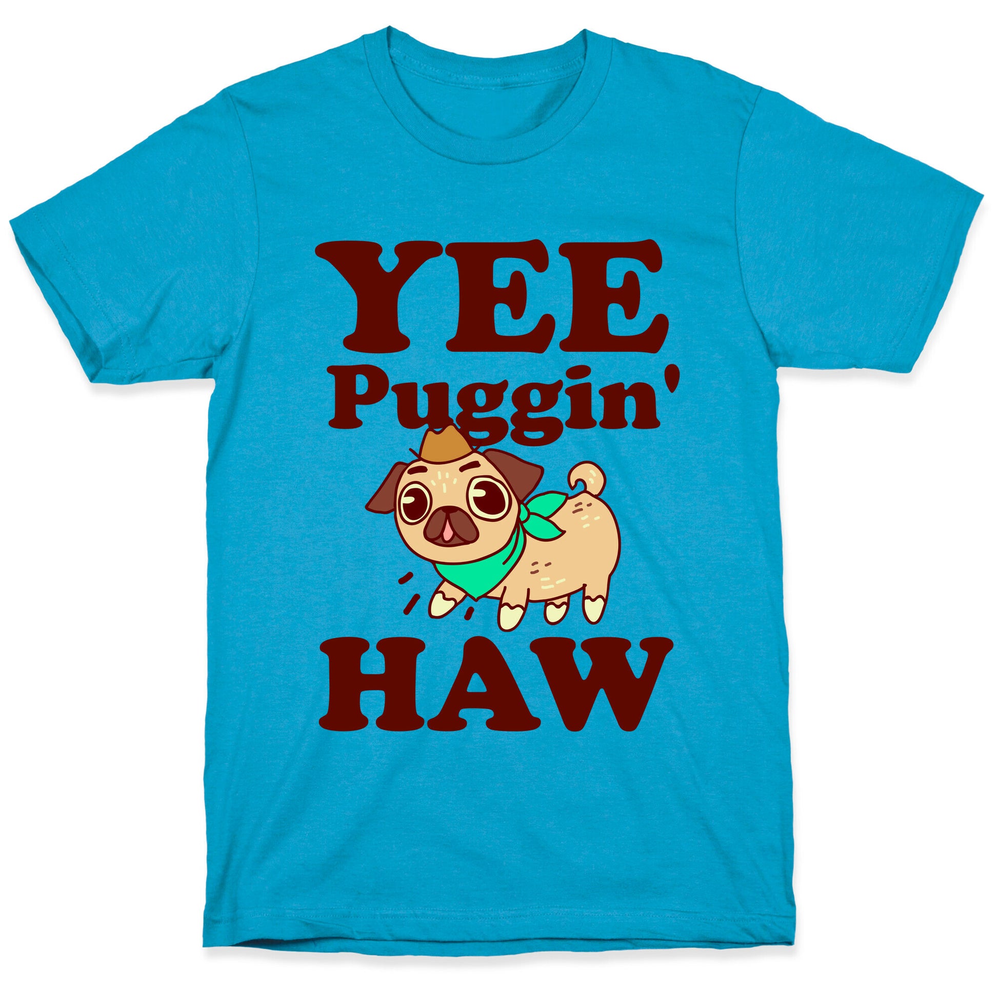 Yee Puggin' Haw Unisex Triblend Tee