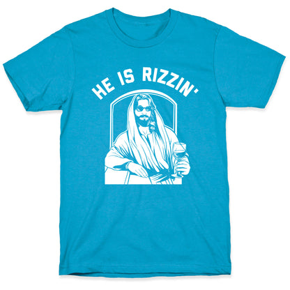 He Is Rizzin' Triblend Tee