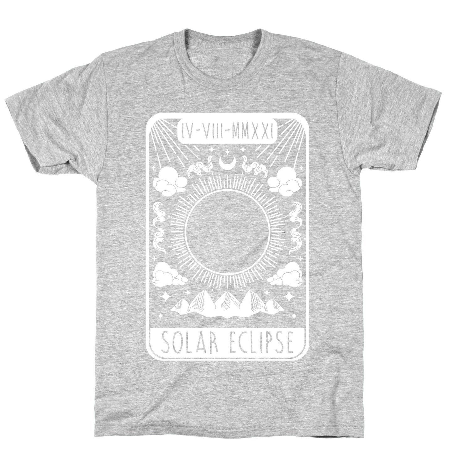 Solar Eclipse 2024 Tarot Card T-Shirt