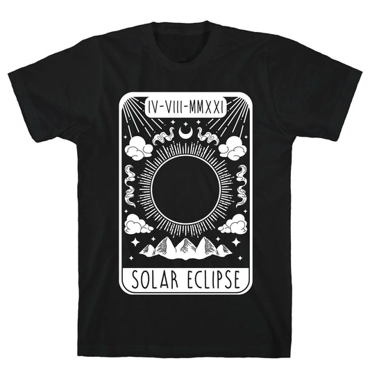 Solar Eclipse 2024 Tarot Card T-Shirt