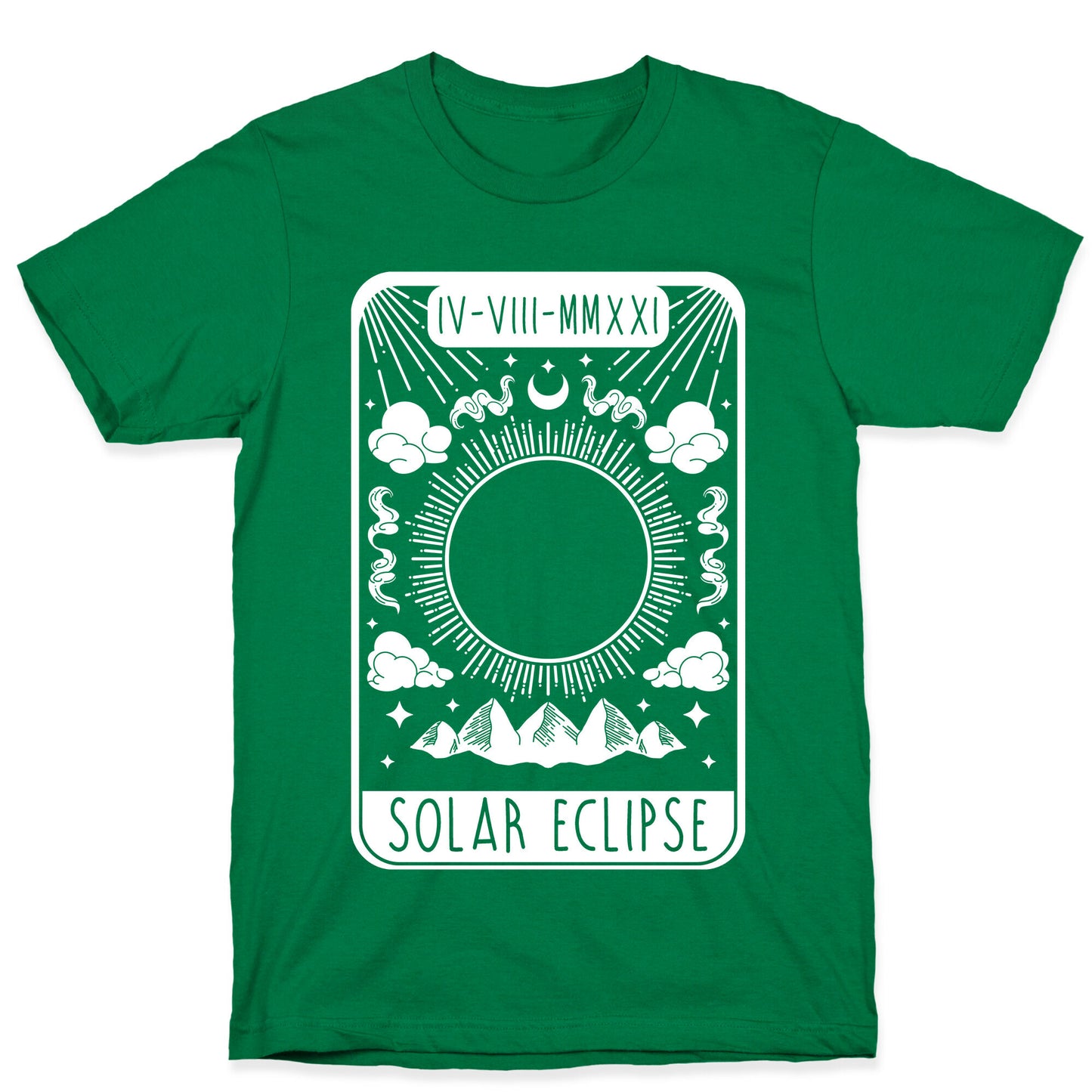 Solar Eclipse 2024 Tarot Card T-Shirt