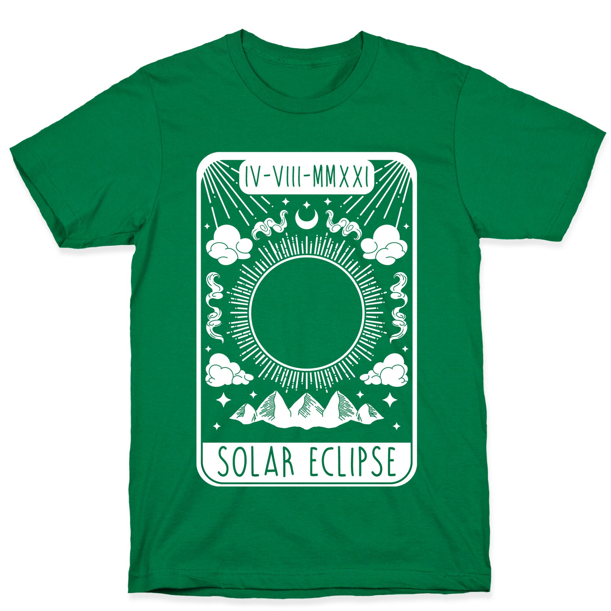Solar Eclipse 2024 Tarot Card T-Shirt