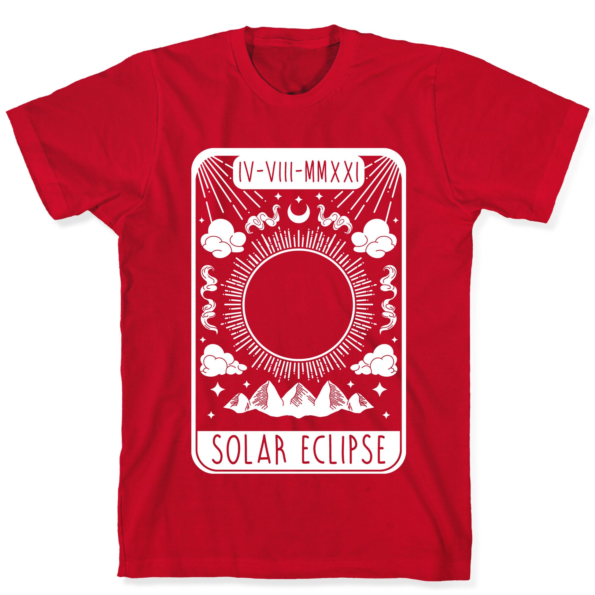 Solar Eclipse 2024 Tarot Card T-Shirt