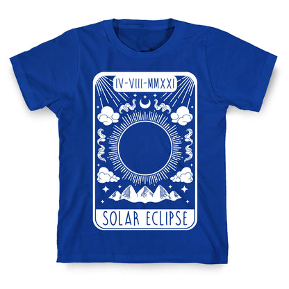 Solar Eclipse 2024 Tarot Card T-Shirt