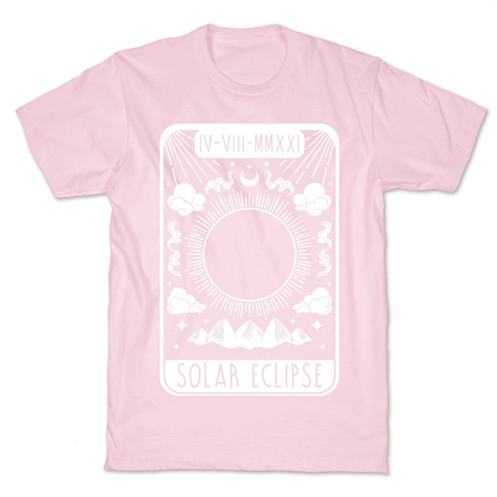 Solar Eclipse 2024 Tarot Card T-Shirt