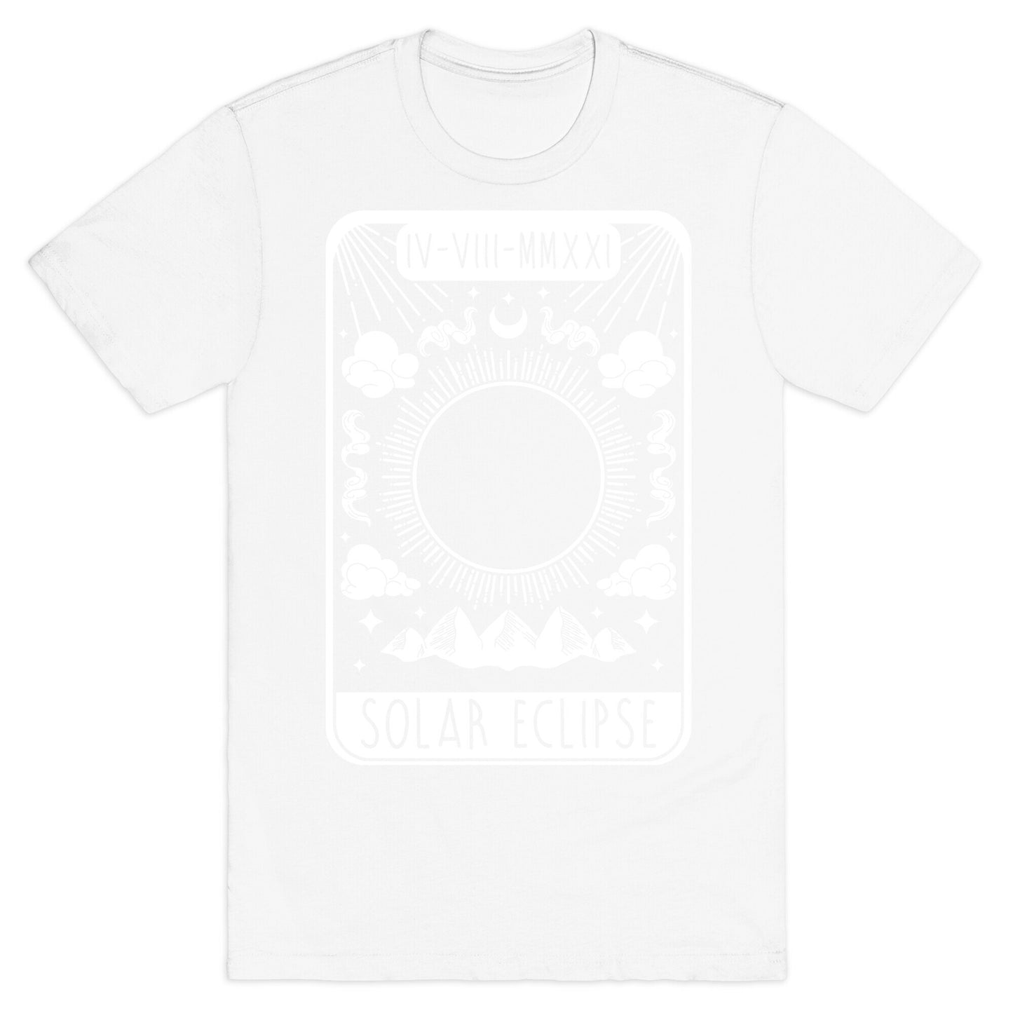 Solar Eclipse 2024 Tarot Card T-Shirt