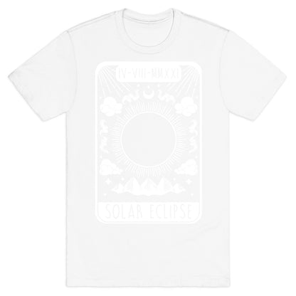 Solar Eclipse 2024 Tarot Card T-Shirt