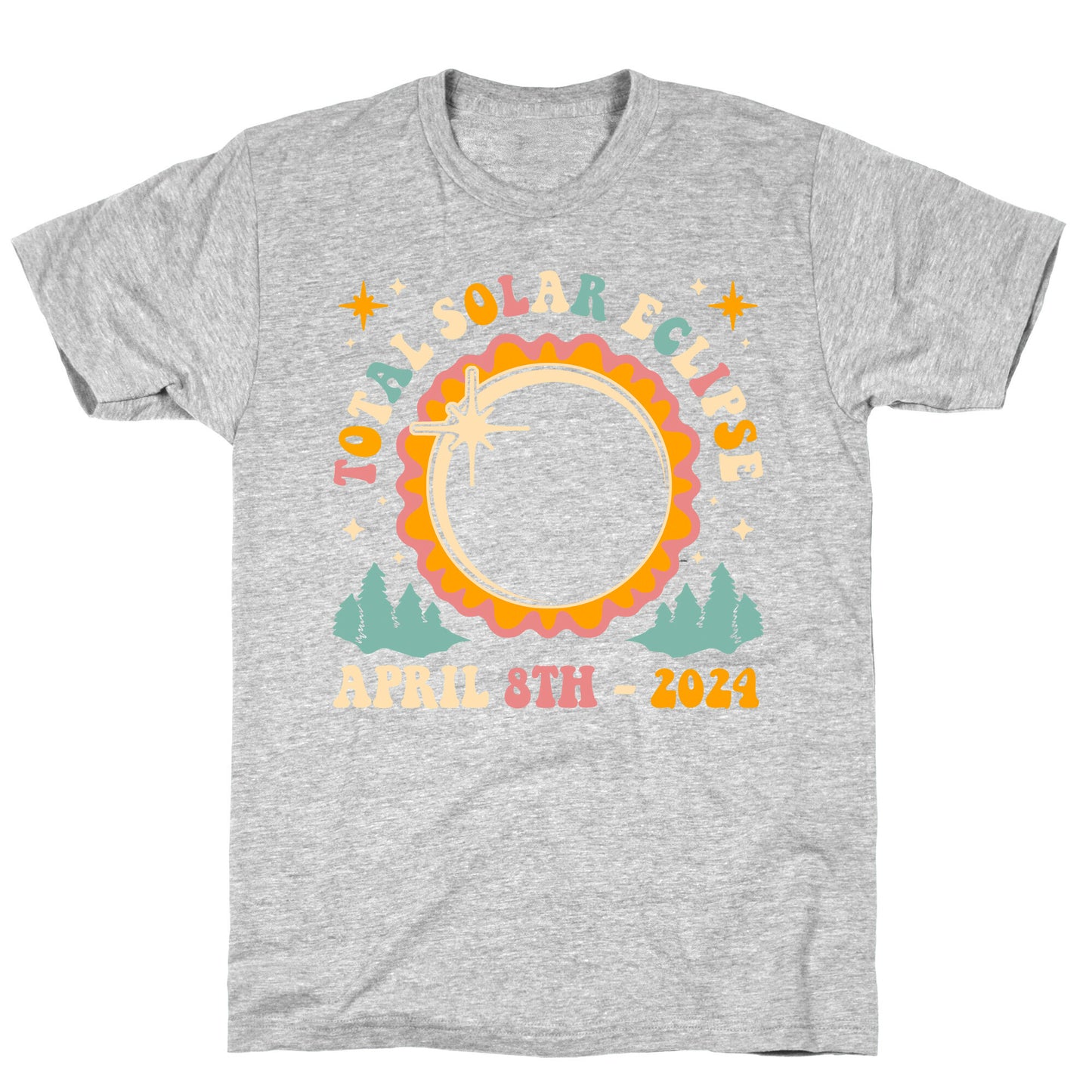 Retro Boho Total Solar Eclipse T-Shirt
